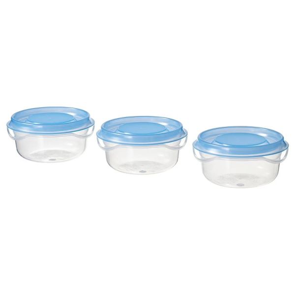 ظروف سفری ایکیا مدل 3x Pruta بسته 3 عددی