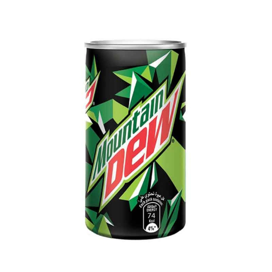 نوشابه Mountain Dew حجم 155 میل