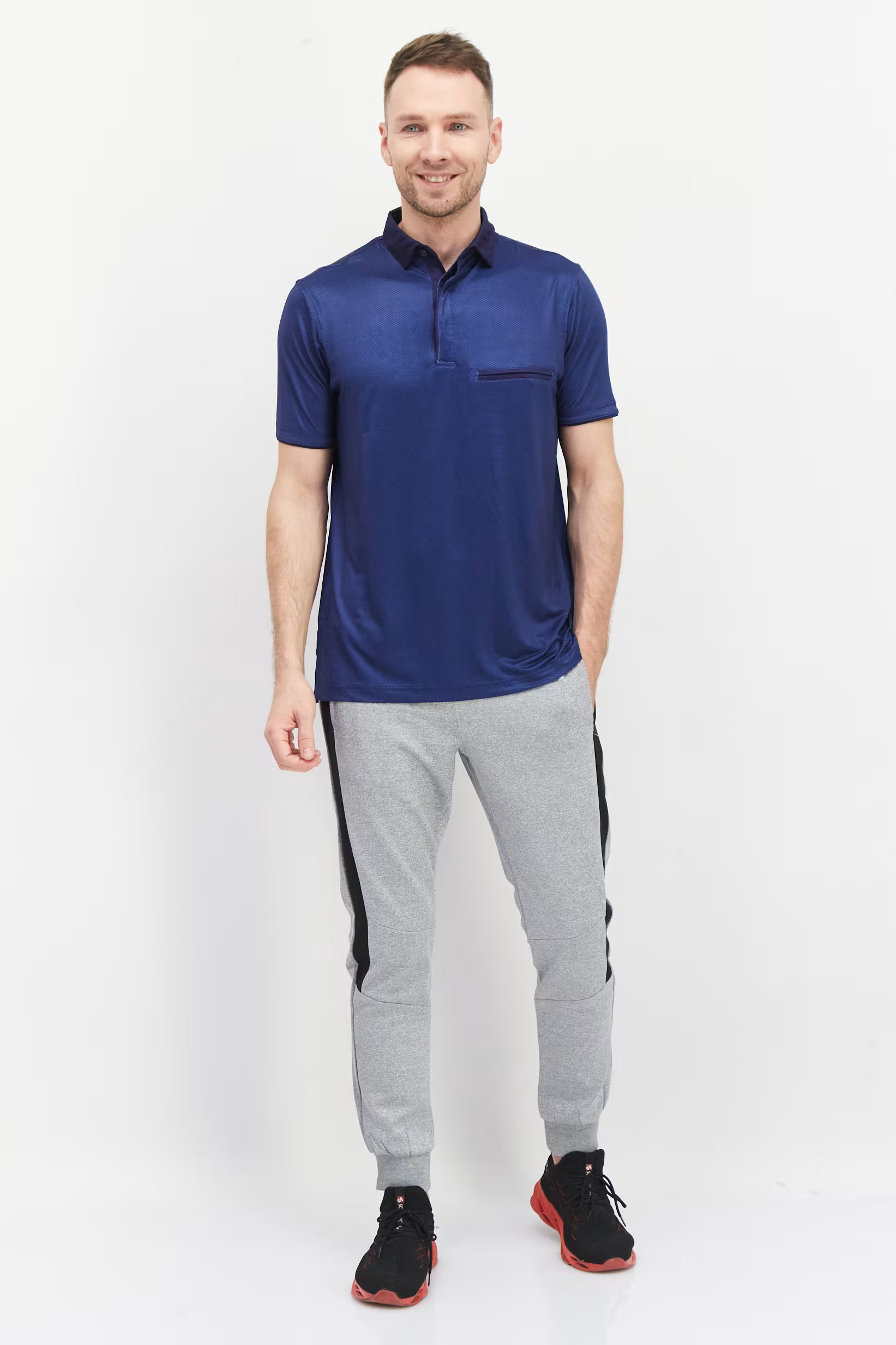 پولوشرت ورزشی HEAD اورجینال سری Golf کد Evening Blue