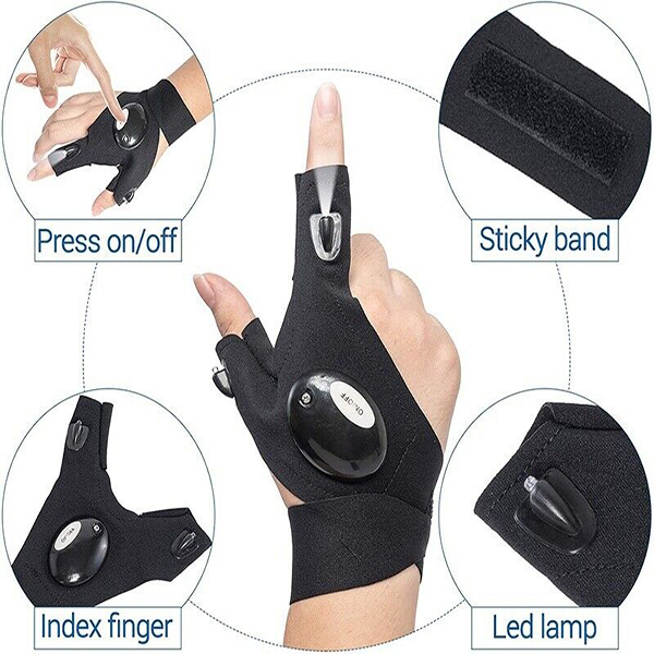دستکش GLOVELITE کد Black
