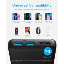 پاوربانک Anker مدل A1268 ظرفیت 20000mah