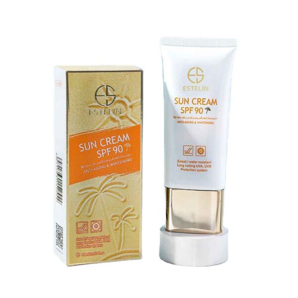 کرم ضد آفتاب استلین SPF90 حجم 60میلی‌لیتر