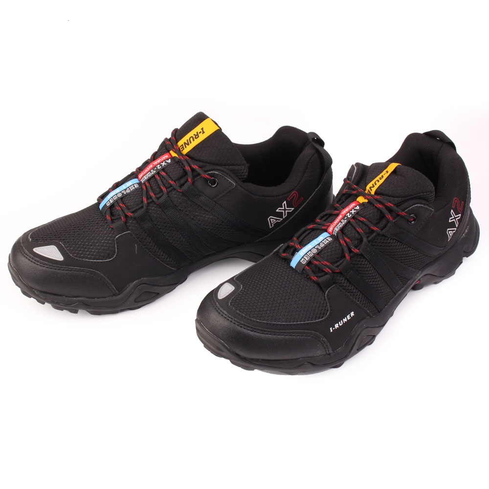 کتانی رانینگ I-RUNNER مدل 2046 کد black-red