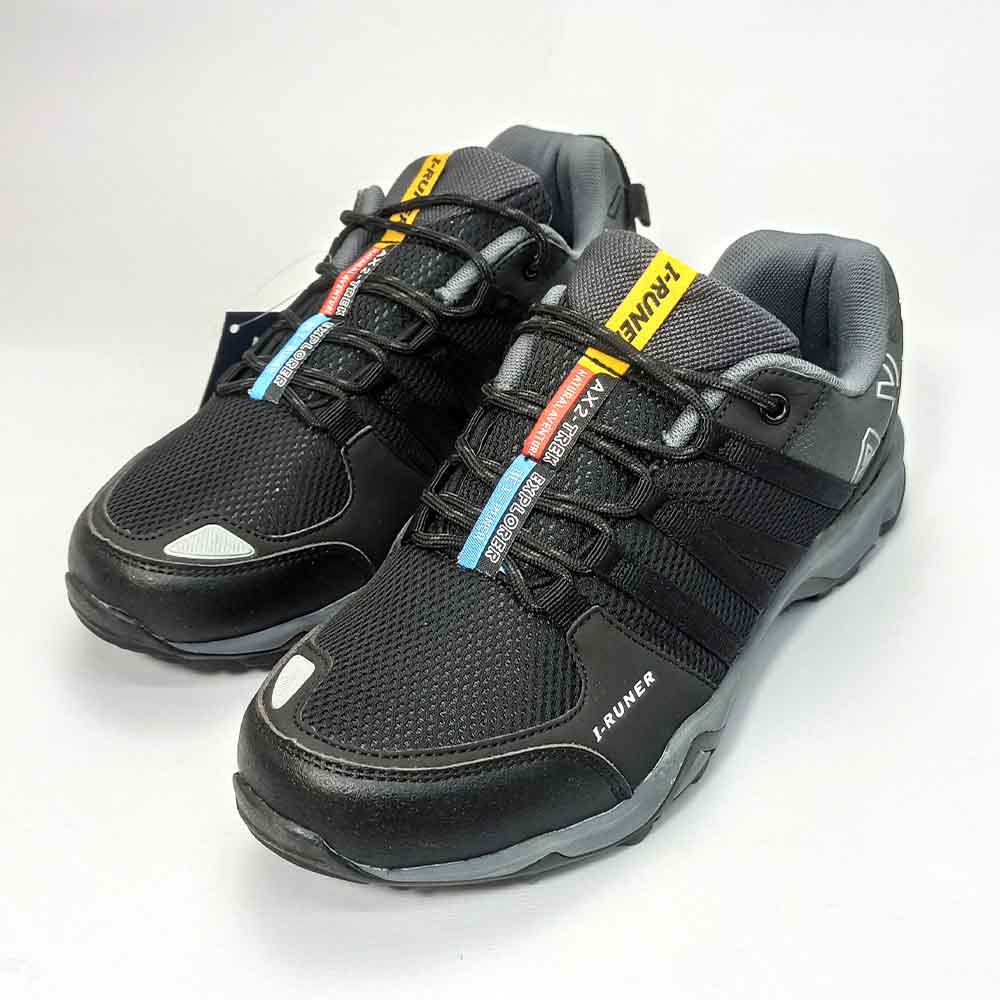 کتانی رانینگ I-RUNER مدل 2046 کد black-gray