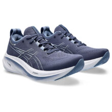 کتانی رانینگ اسیکس مدل Gel Nimbus26 کد navy blue