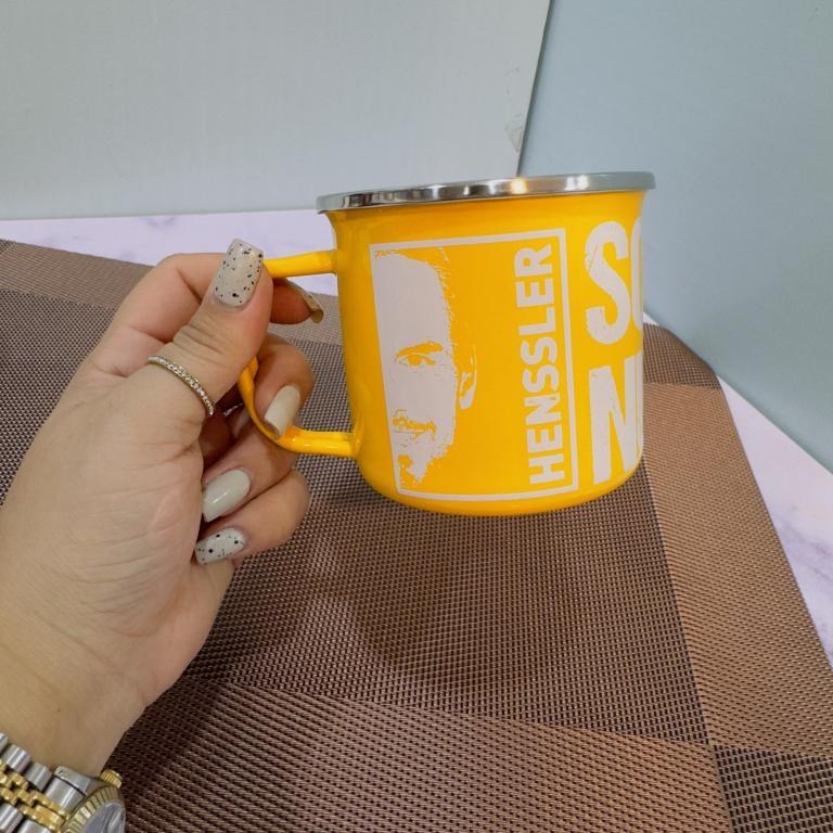 ماگ لعابی HENSSLER طرح چهره