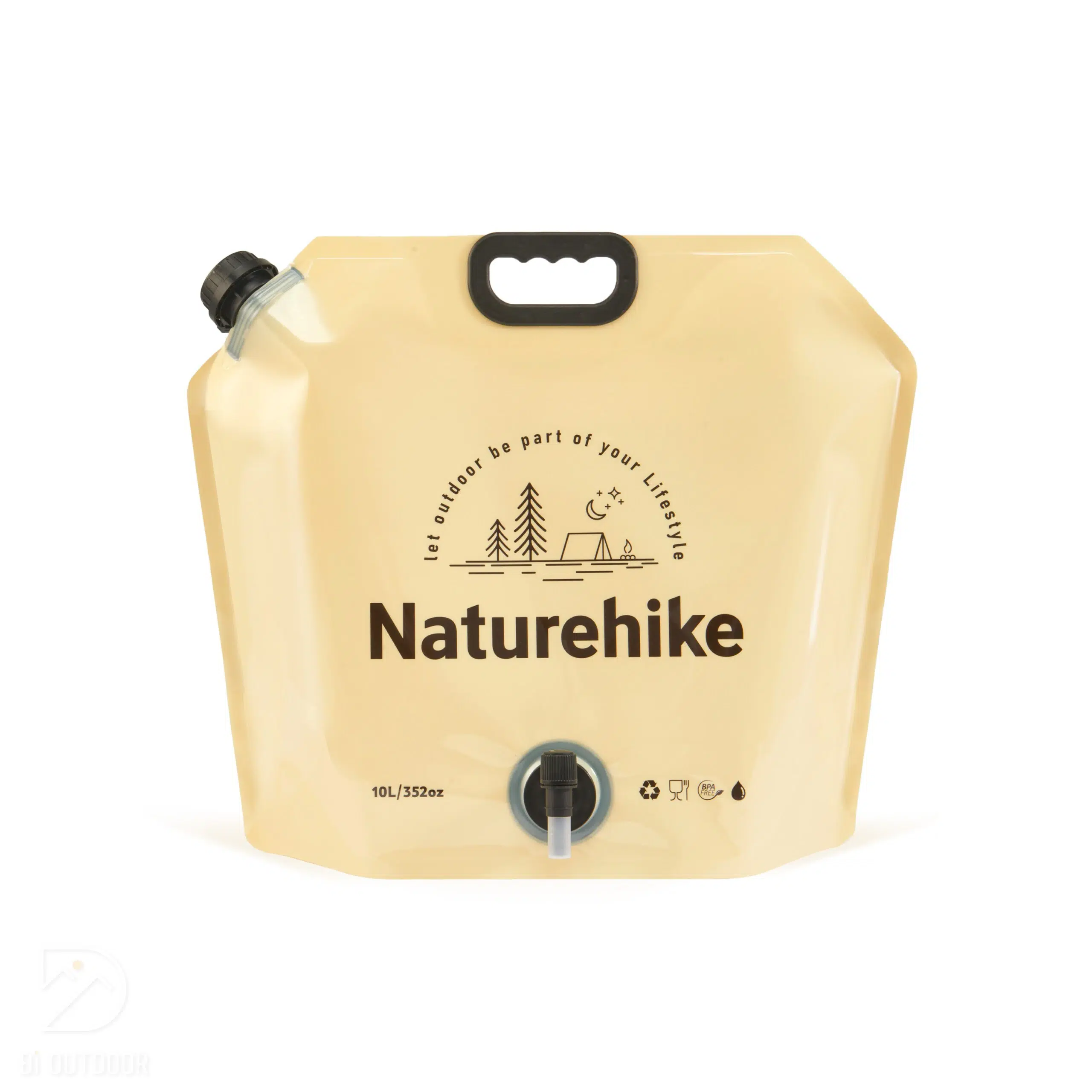 گالن تاشو نیچرهایک ظرفیت 10 لیتری مدل CNK2450CF027