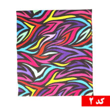 دستمال سر و گردن سوزنی طرح آبرنگی