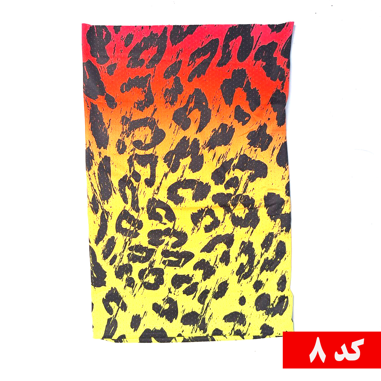 دستمال سر و گردن سوزنی طرح آبرنگی