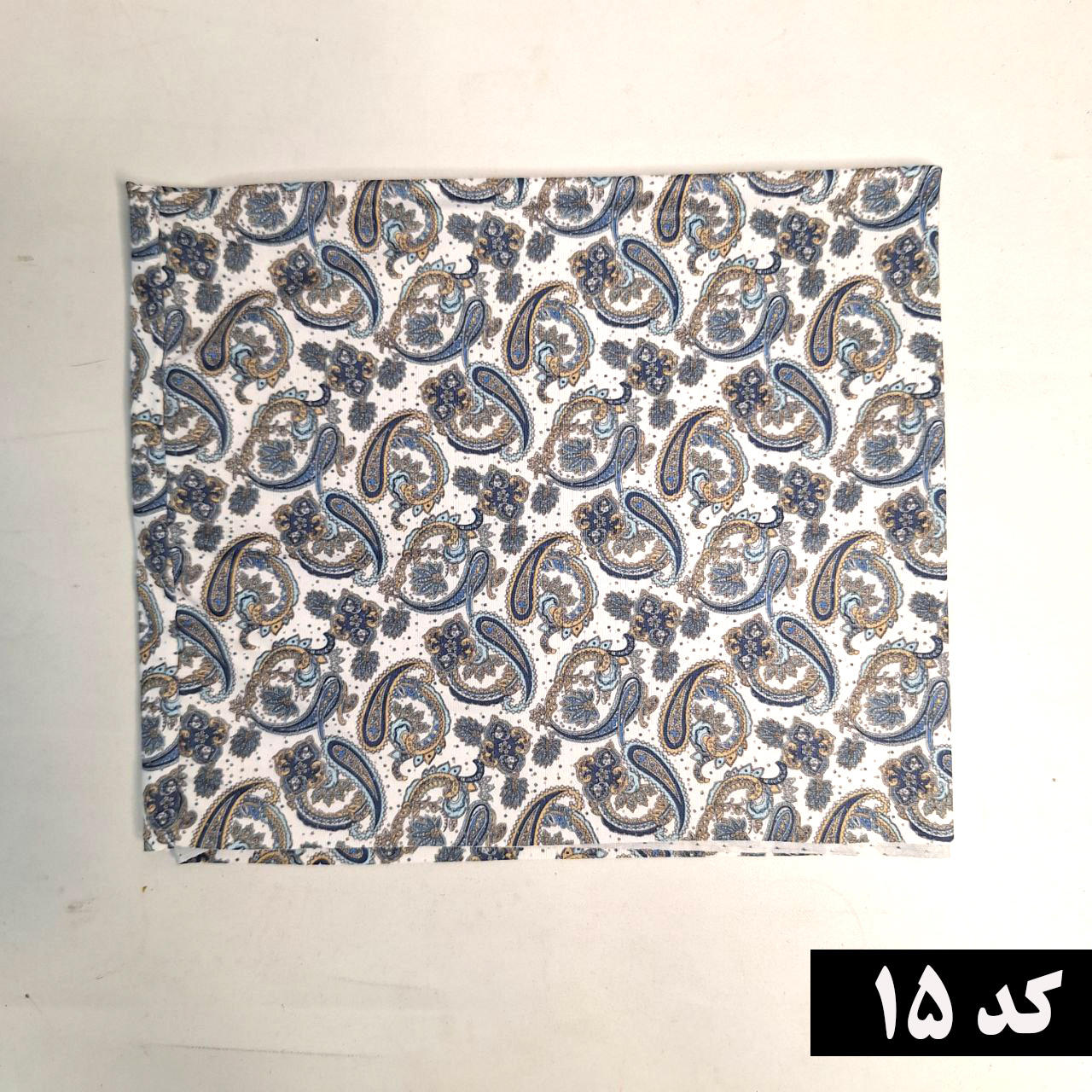 دستمال سر و گردن سوزنی طرح اسلیمی