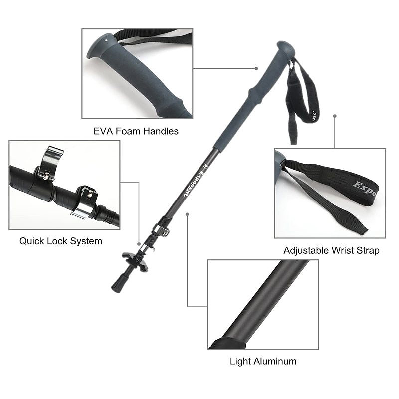 عصای کوهنوردی اکسپوننت ABD-3-8512-F