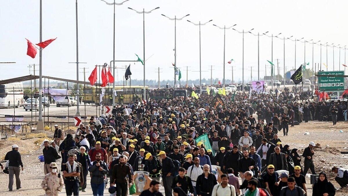 آفتاب سوختگی در پیاده روی اربعین