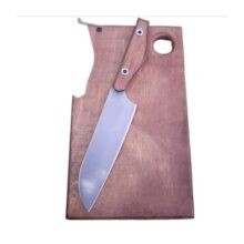 ست طبیعت گردی چاقو و تخته گوشت Bicak کد 404
