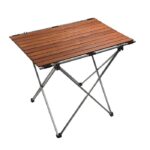 میز سفری صفحه چوبی 4 نفره