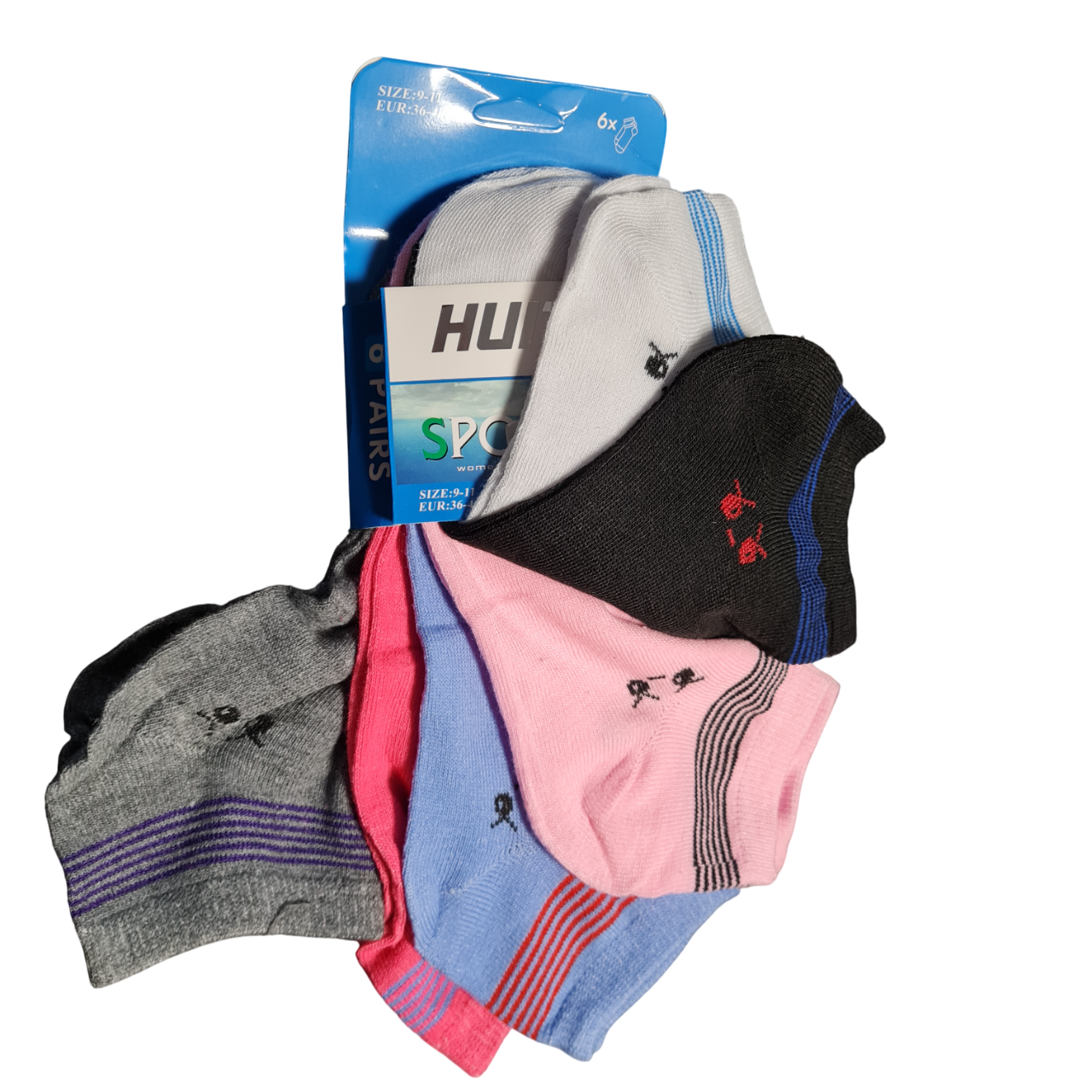 جوراب هویتانگ کد 7 بسته 6 عددی