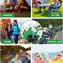 ژل جاذب و بوگیر توالت کمپینگ بسته 25 عددی