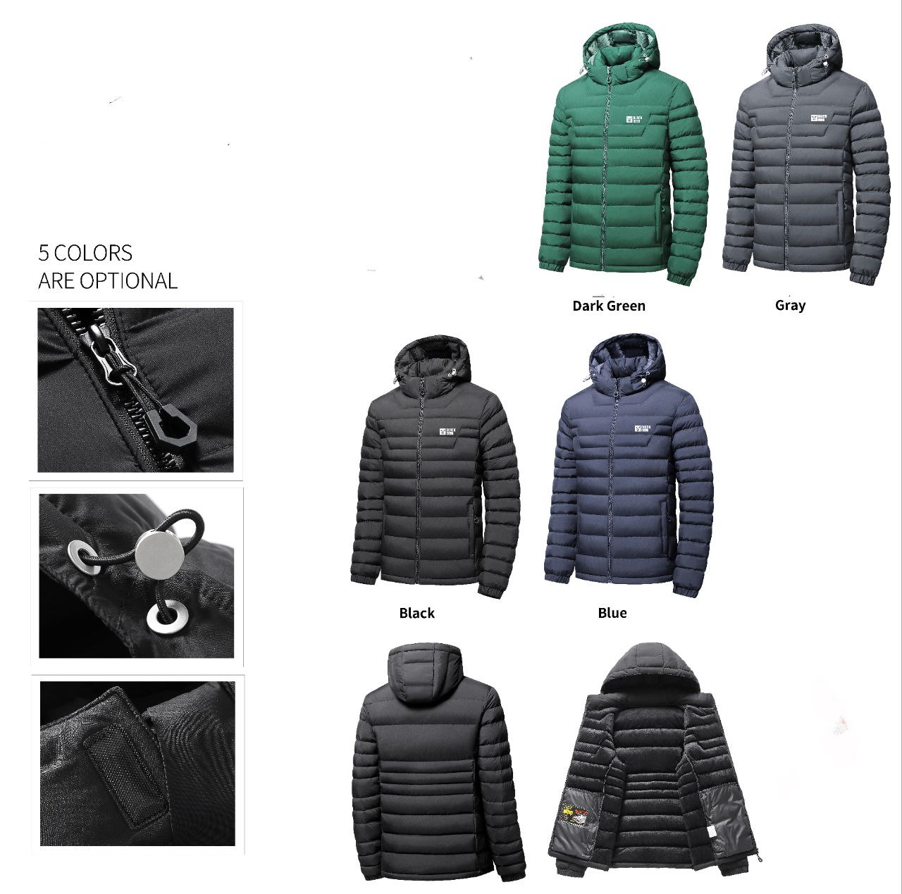 کاپشن الیاف بلک دیر مدل 2396