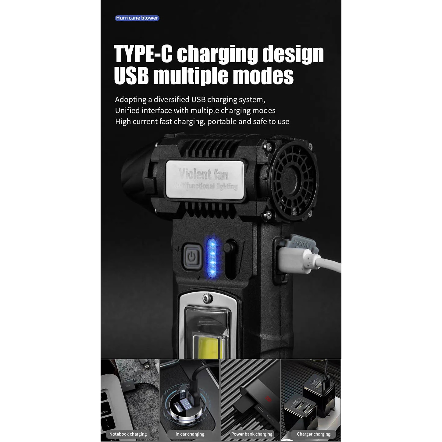 چت فن چند کاره ویولنت مدل F020