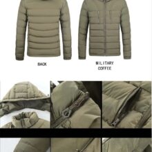 کاپشن دو رو الیاف بلک دیر مدل 20611