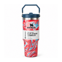 تراول ماگ طرح استنلی FLIP STRAW TUMBLER ظرفیت 887 میلی لیتر