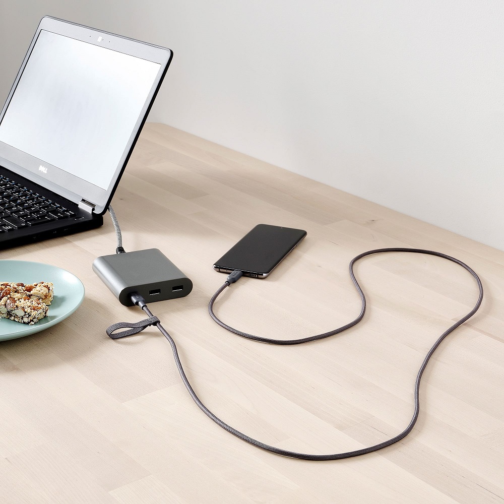 کابل تبدیل USB به TYPE-C ایکیا مدل LILLHULT طول 1.5 متر