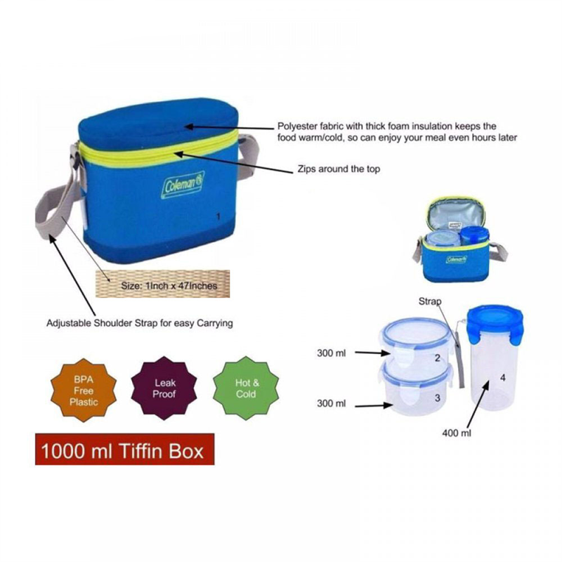 کیف نگهدارنده غذا کلمن مدل Tiffin