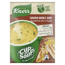 سوپ نیمه آماده KNORR مرغ و نودل 60 گرمی