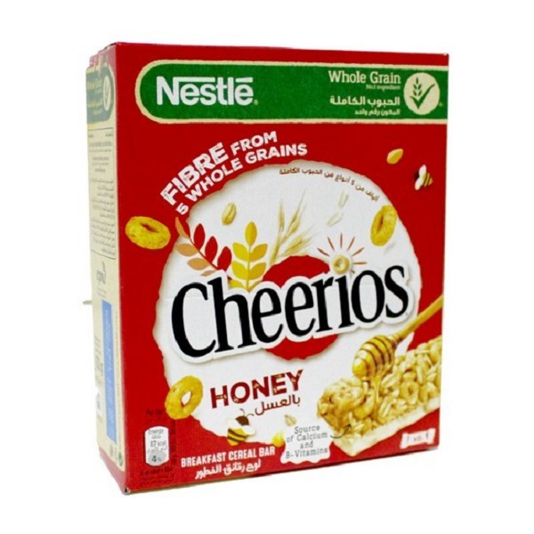 غلات بار Nestle مدل Cheerios بسته 6 عددی