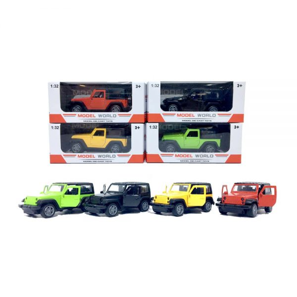 ماکت ماشین فلزی طرح جیپ مدل diecast 1:32