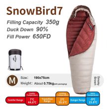 کیسه‌ خواب نیچرهایک مدل Snowbird کد NH20YD001