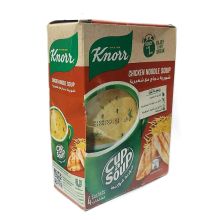 سوپ نیمه آماده KNORR مرغ و نودل ۶۰ گرمی