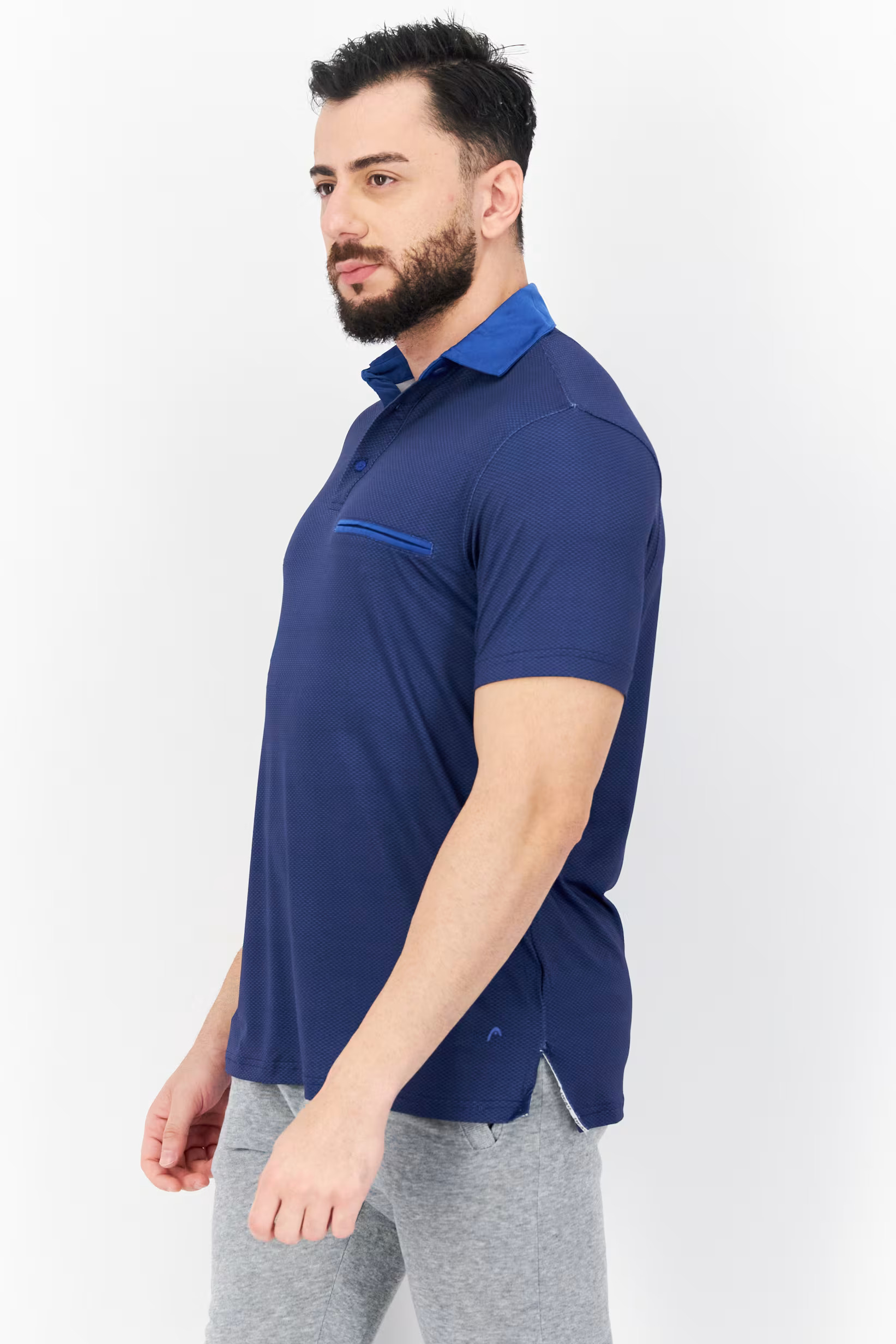پولوشرت ورزشی HEAD اورجینال سری Golf کد Galaxy Blue1