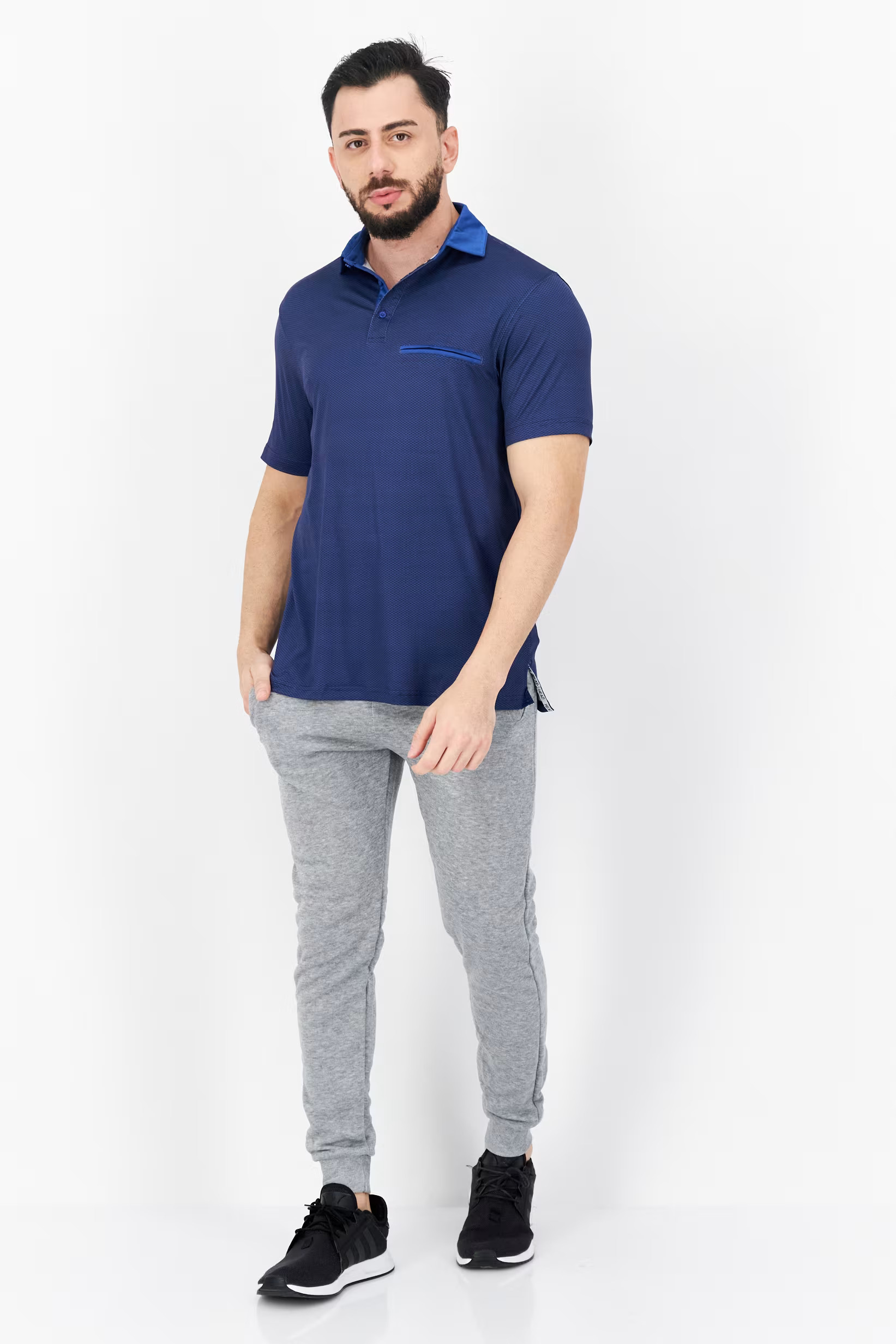 پولوشرت ورزشی HEAD اورجینال سری Golf کد Galaxy Blue1