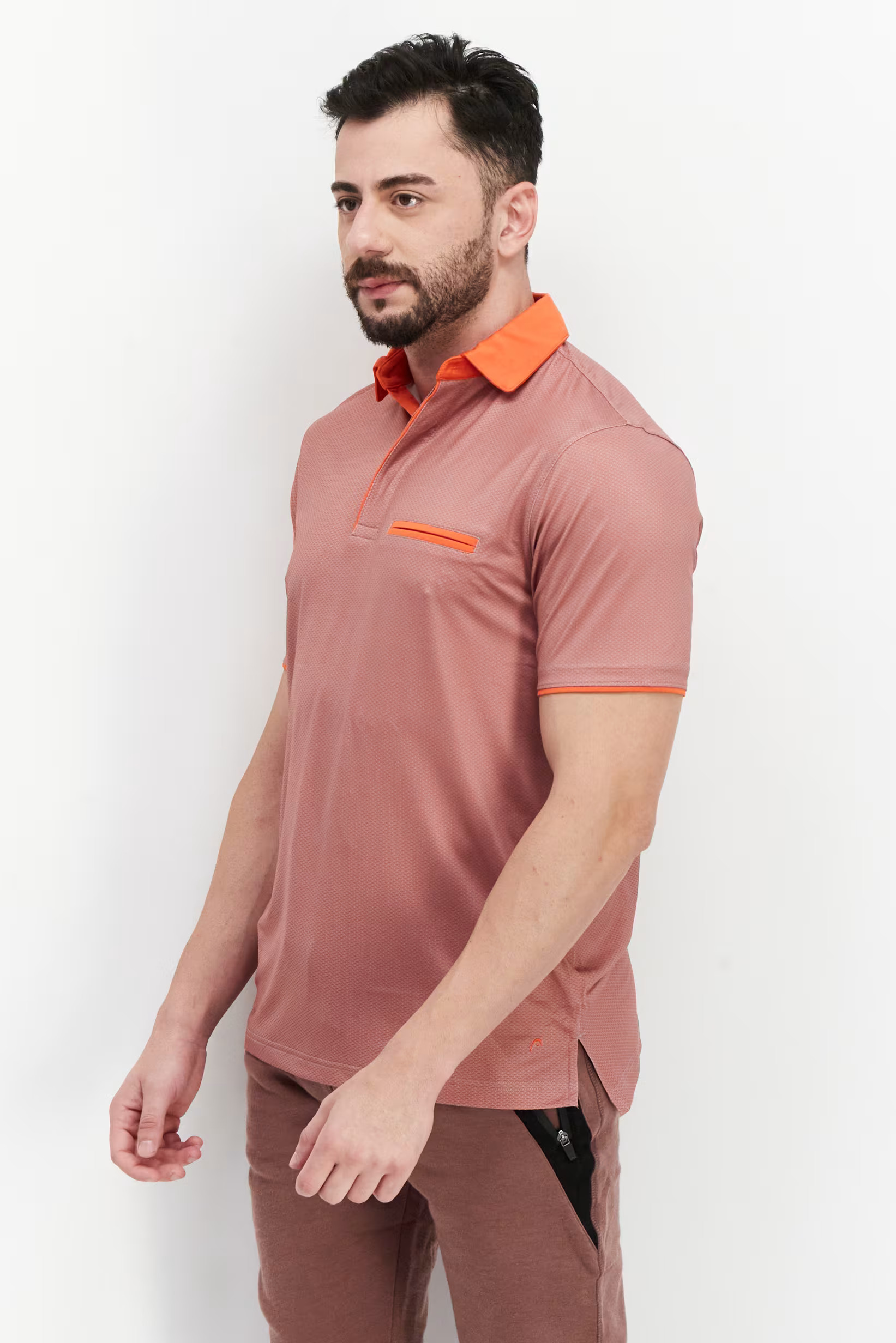 پولوشرت ورزشی HEAD اورجینال سری Golf کد Mandrain Red