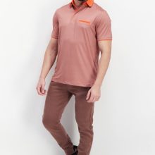 پولوشرت ورزشی HEAD اورجینال سری Golf کد Mandrain Red