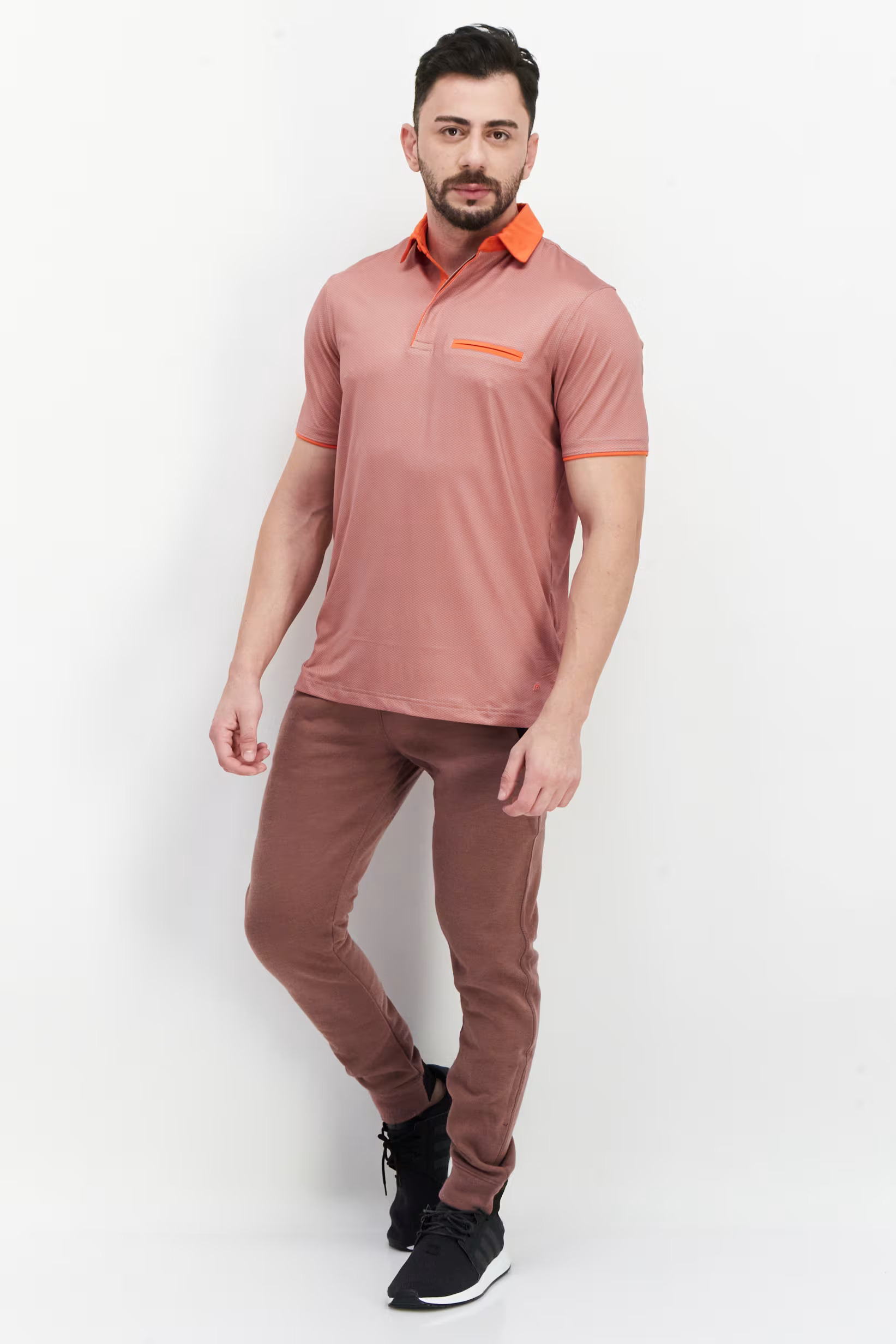 پولوشرت ورزشی HEAD اورجینال سری Golf کد Mandrain Red