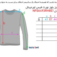 بلوز نورث فیس اورجینال مدل NF0A493RH8E1