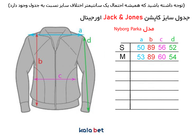 کاپشن Jack & Jones اورجینال مدل Nyborg Parka
