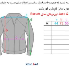 کاپشن گورتکس Jack & Jones اورجینال مدل Esrum