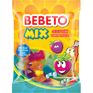 پاستیل BEBETO مدل MIX