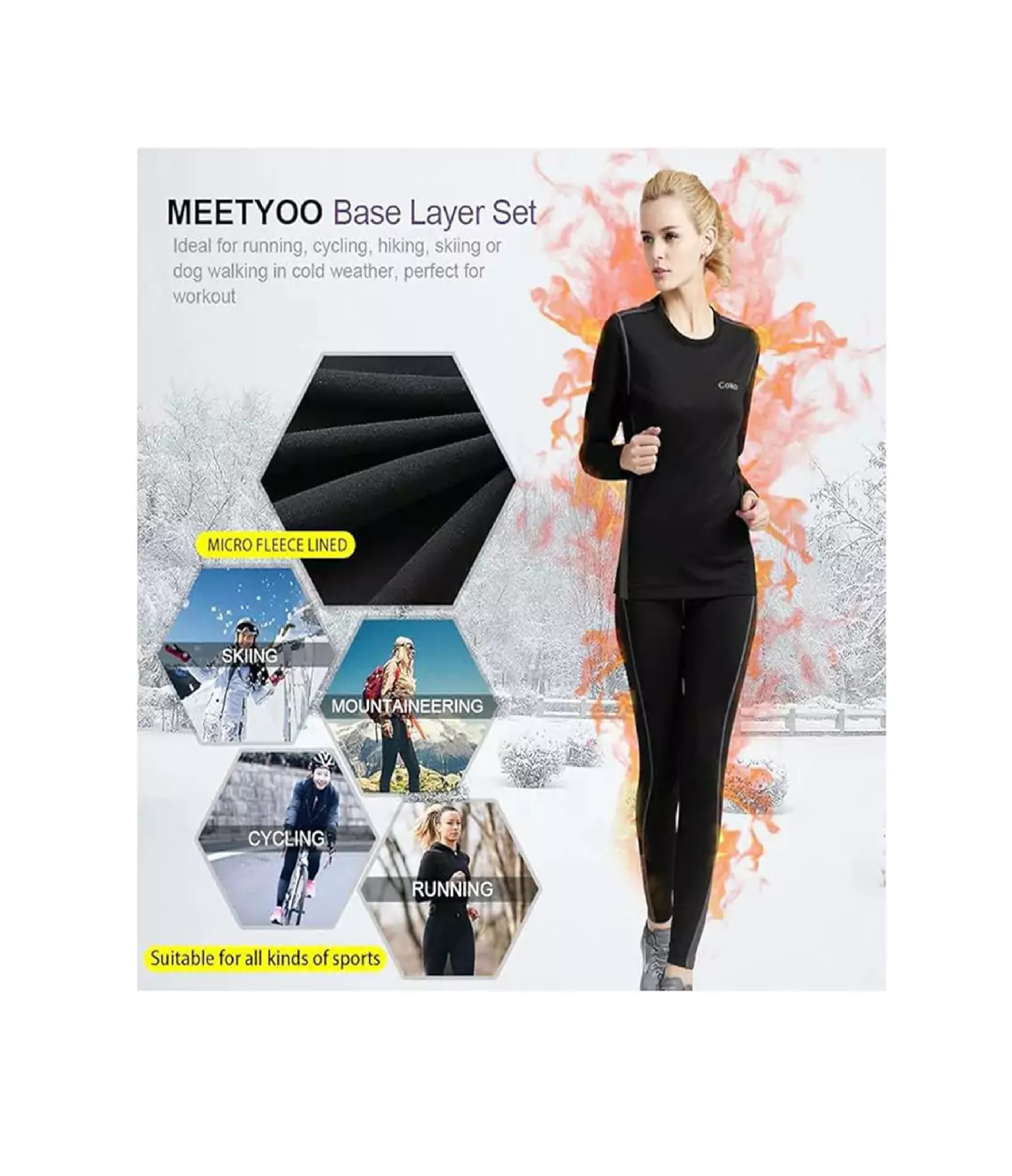 بیس لایر کوهنوردی MEETYOO RUNNING