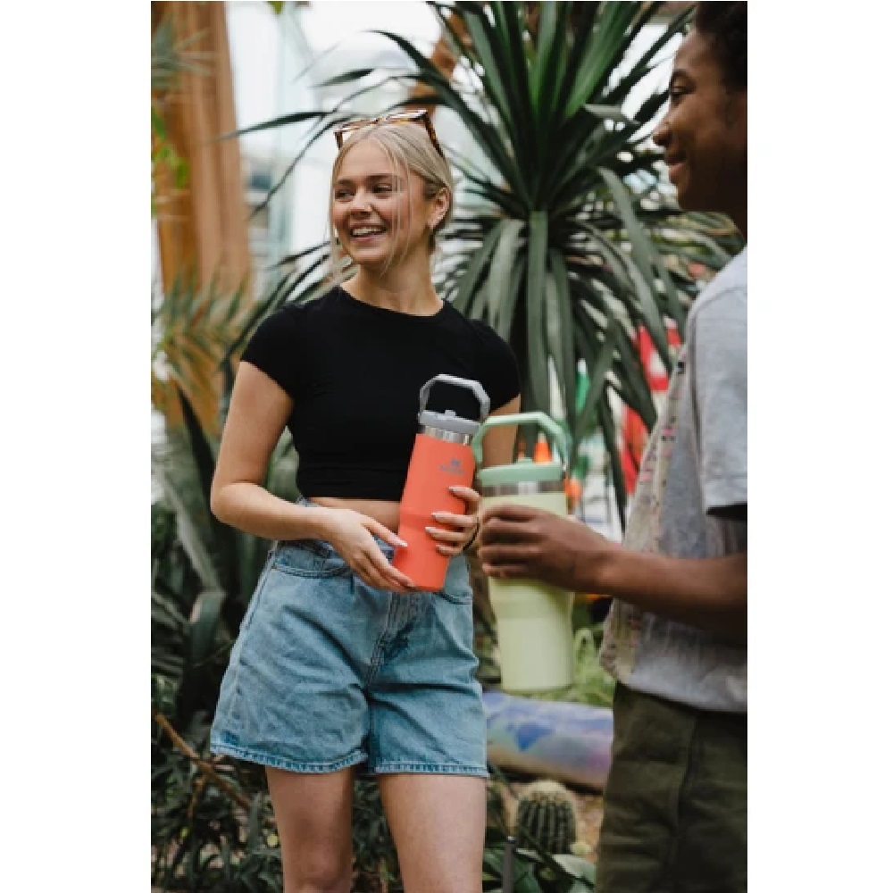 ماگ نی دار استنلی FLIP STRAW TUMBLER ظرفیت 880 میلی لیتر اورجینال