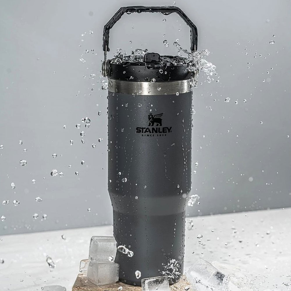 ماگ نی دار استنلی FLIP STRAW TUMBLER ظرفیت 880 میلی لیتر اورجینال