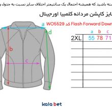 کاپشن مردانه کلمبیا اورجینال مدل Flash Forward Down کد WO5529